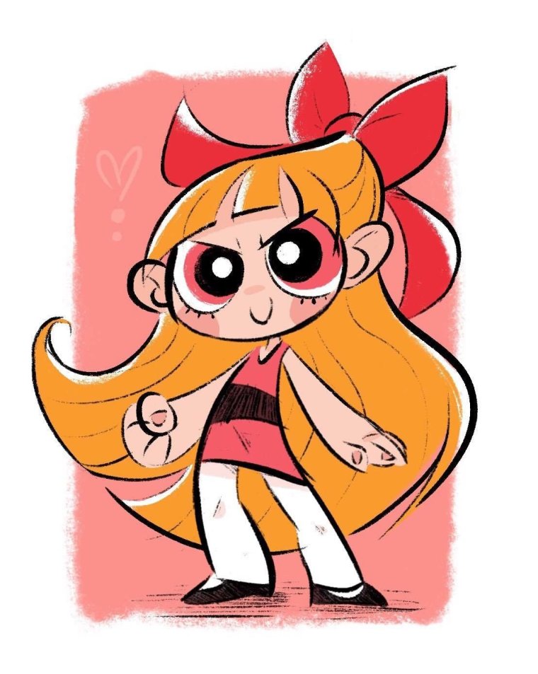 Суперкрошки Баттеркап арт