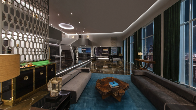 Комната мистера Грея 50 оттенков серого