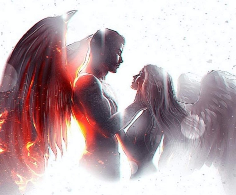 Секрет небес Люцифер и Вики