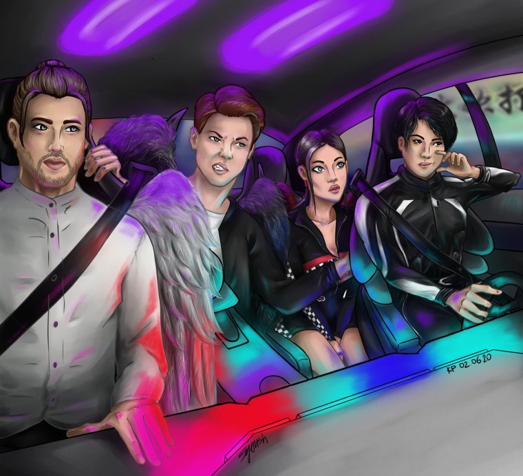 Люцифер и Вики клуб романтики