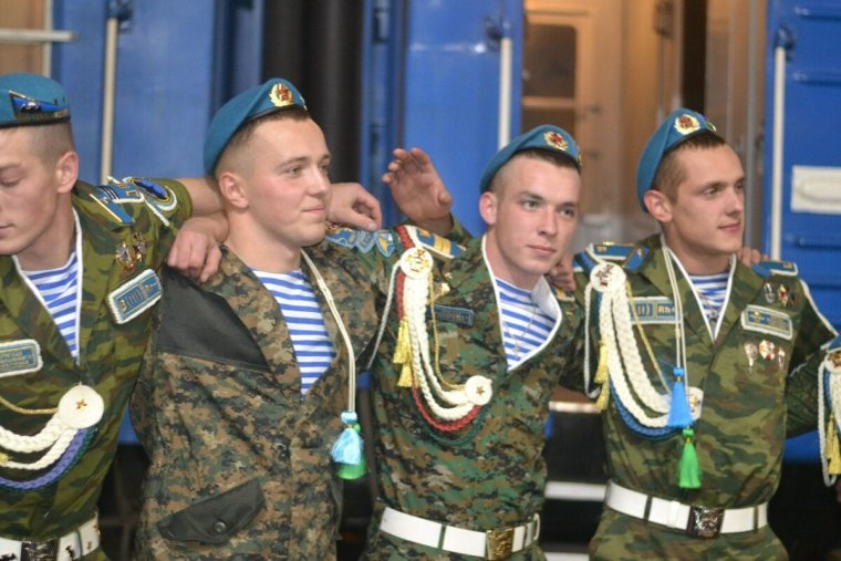 Дембельская форма ВДВ синяя