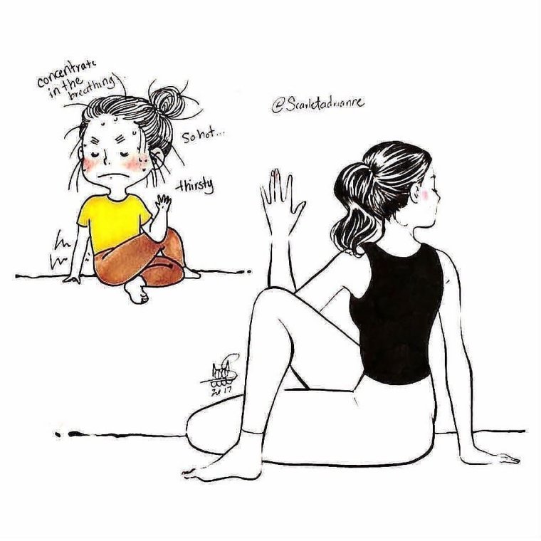 Шутки про йогу