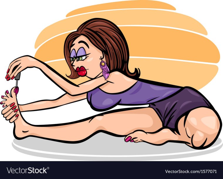 Йог карикатура