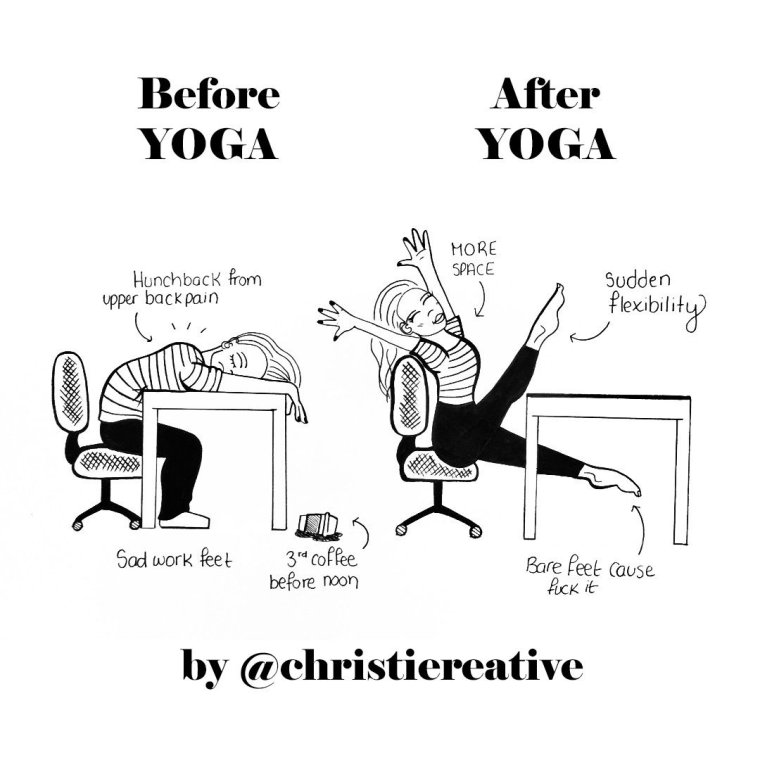 Йога приколы