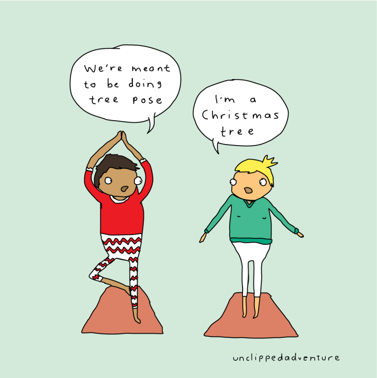 Смешное про йогу