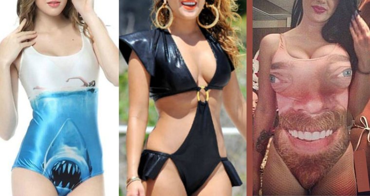 Купальник смешной для женщин