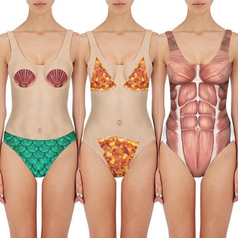 Прикольные купальники женские