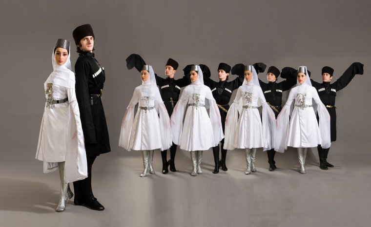 Горский костюм женский грузинский