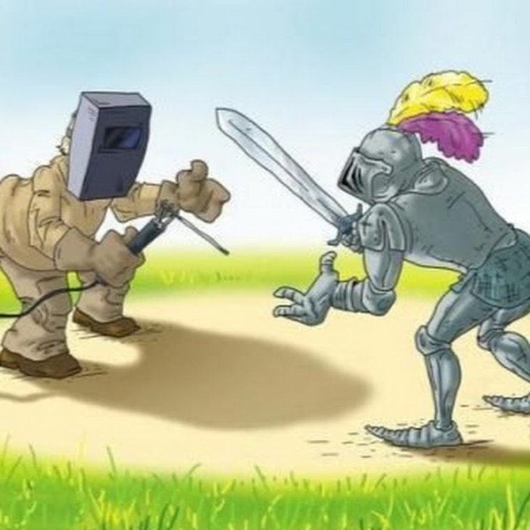 Анекдот про сварщика