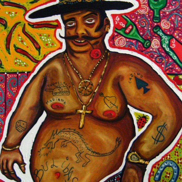 Цыганский табор у костра