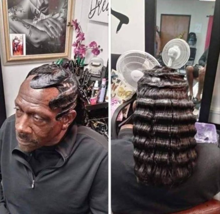 Парикмахер карикатура