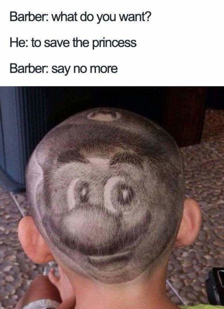 Мультик парикмахер