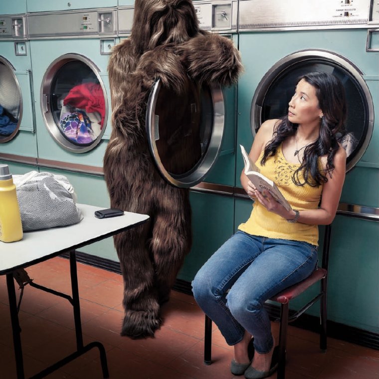 Огромная расческа