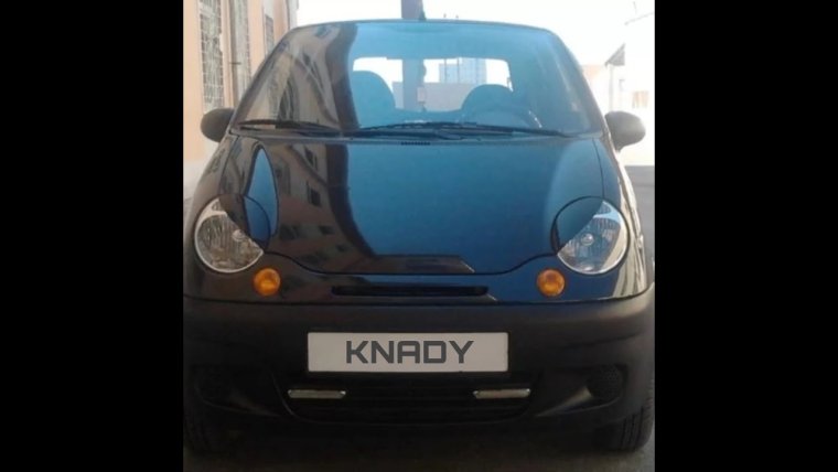 Реснички на фары Daewoo Matiz