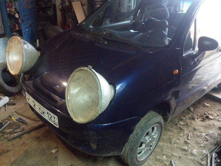Девушки и Daewoo Matiz