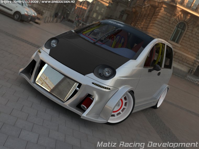 Daewoo Matiz крутой