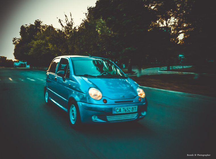 Daewoo Matiz дрифт