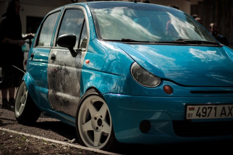Daewoo Matiz черный тонированный