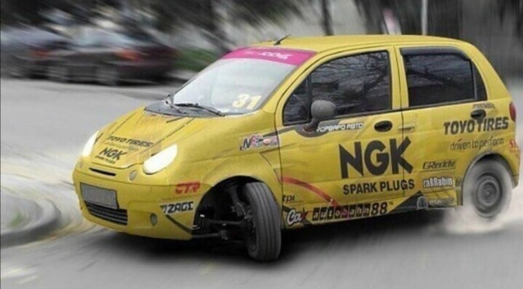 Daewoo Matiz на газу
