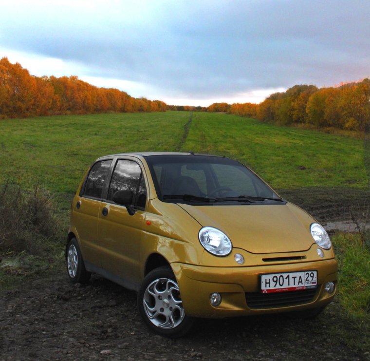 Daewoo Matiz car model 1/64