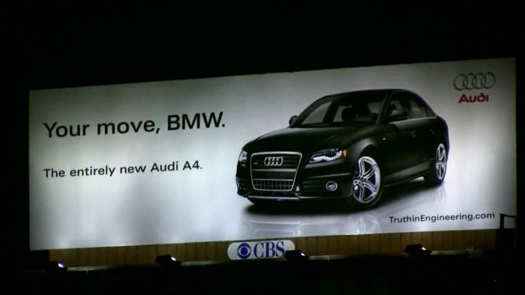 Реклама BMW Audi