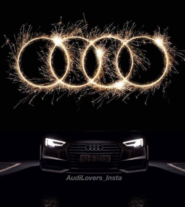 Audi надпись