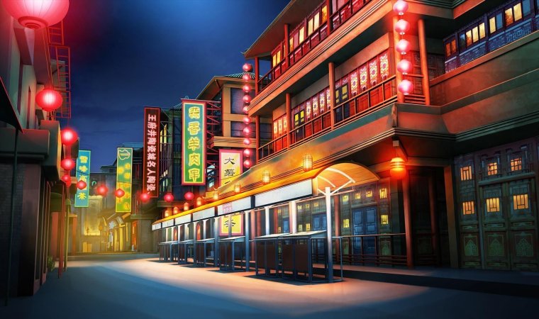 Неоновая улица