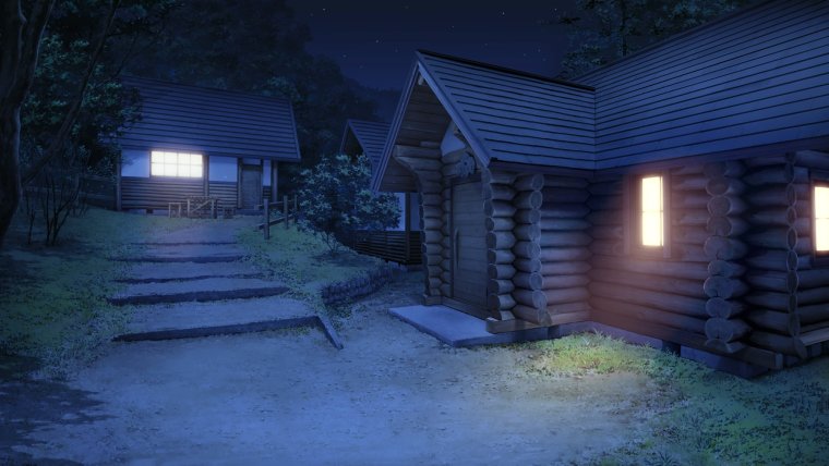 Тёмный переулок фон гача