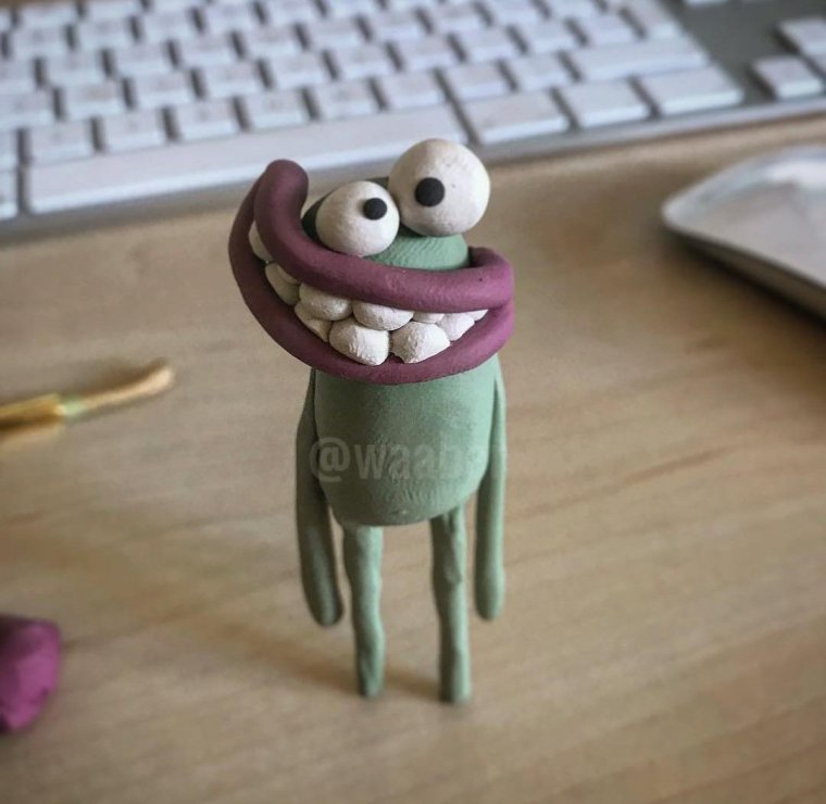 Монстрики из пластилина WAABER