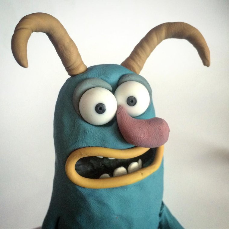 Монстрики из пластилина