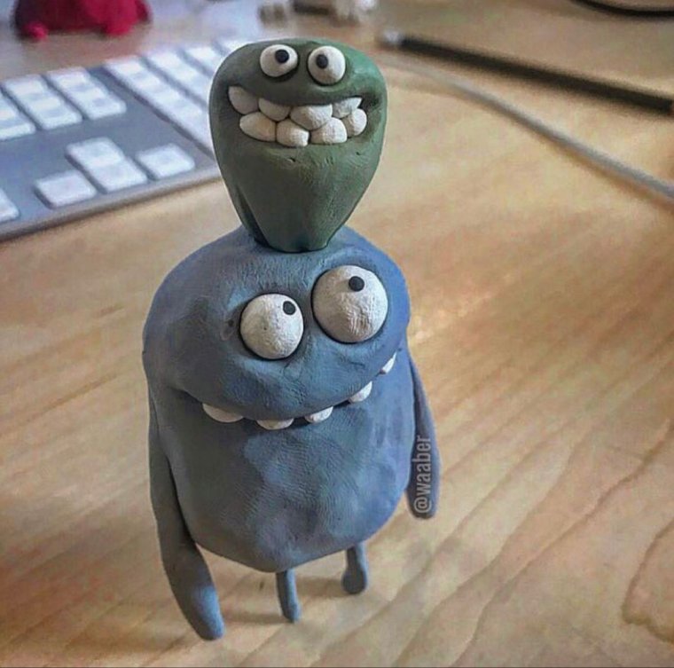 Пластилиновые чудики