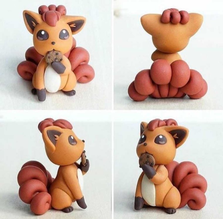 Фигурки из пластилина для детей