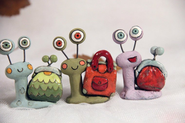 Лепим монстрика из пластилина