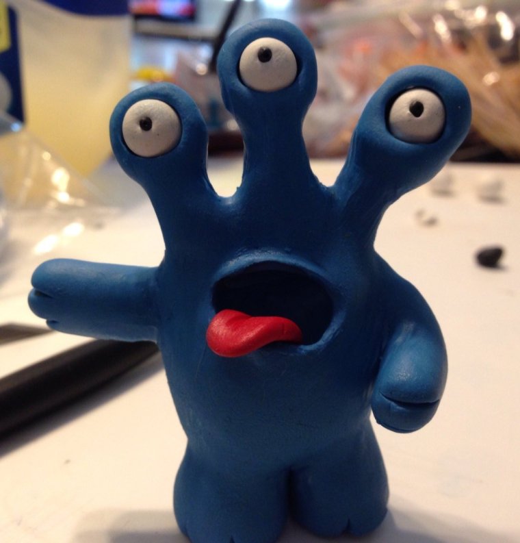 Лепка из пластилина сложные