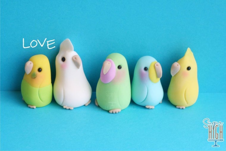 Фигурки из легкого пластилина