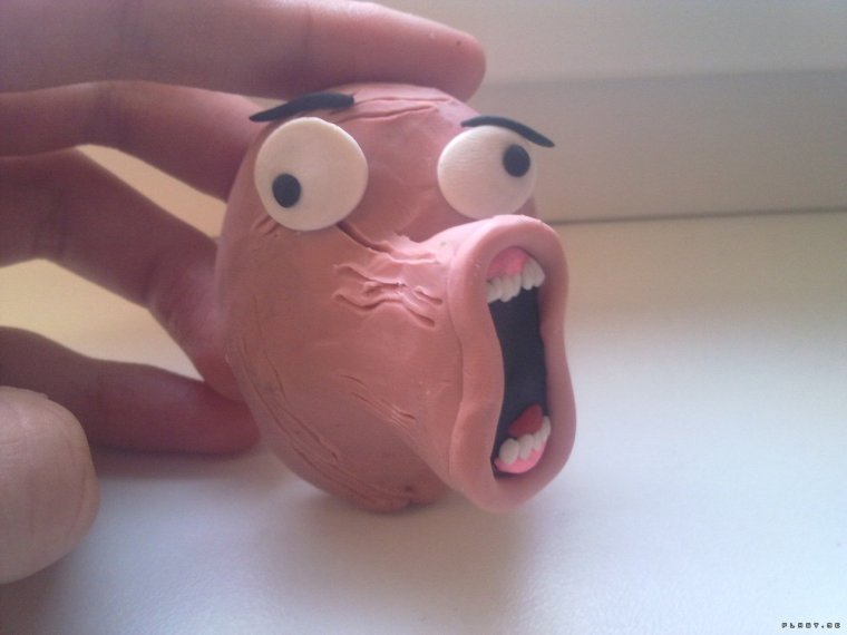 Смешные фигурки из пластилина