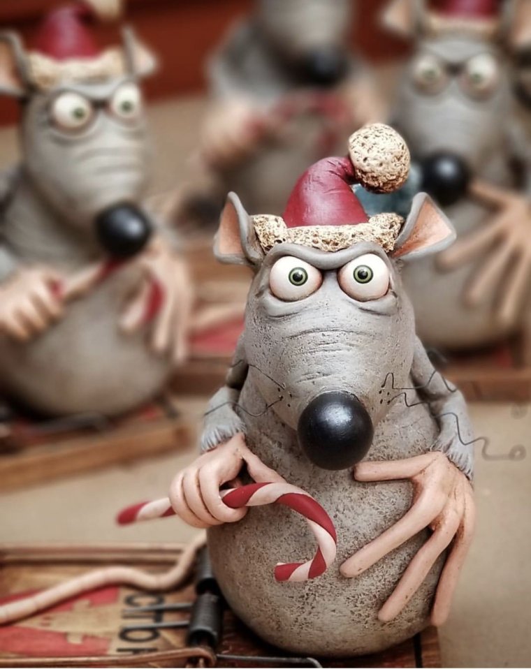 Ежик из мастики