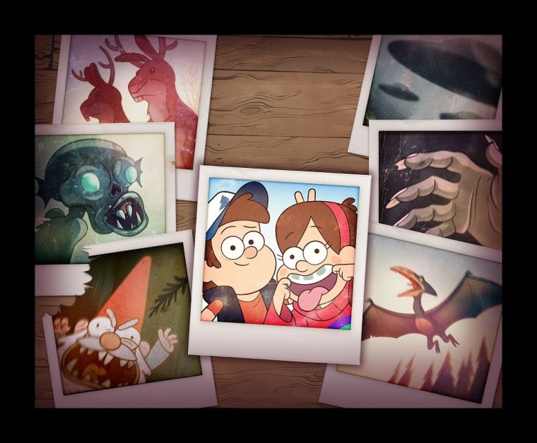 Гравити Фолз 4к