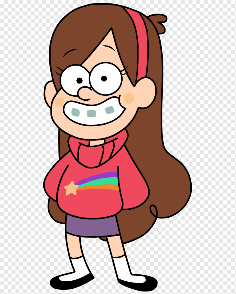 Мейбл из Гравити Фолз во весь рост