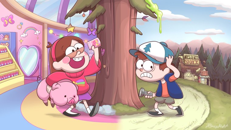 Толстая Мейбл из Гравити Фолз