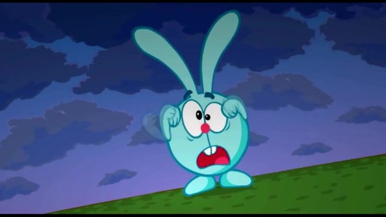 Смешарики Крош плачет