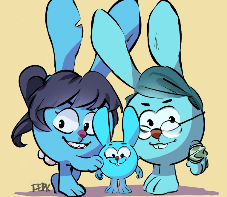 Крош из смешных шариков