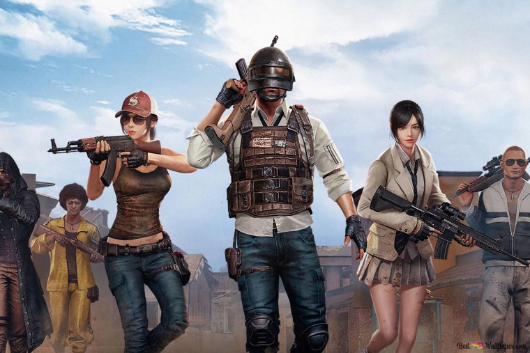 Шапка для канала в стиле ПАБГ