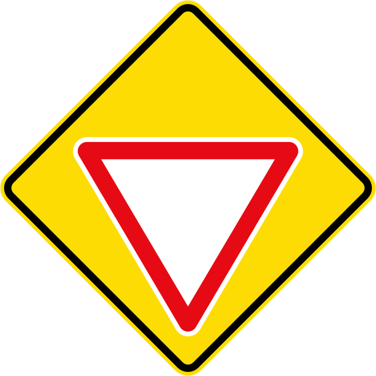 Знак Уступи дорогу