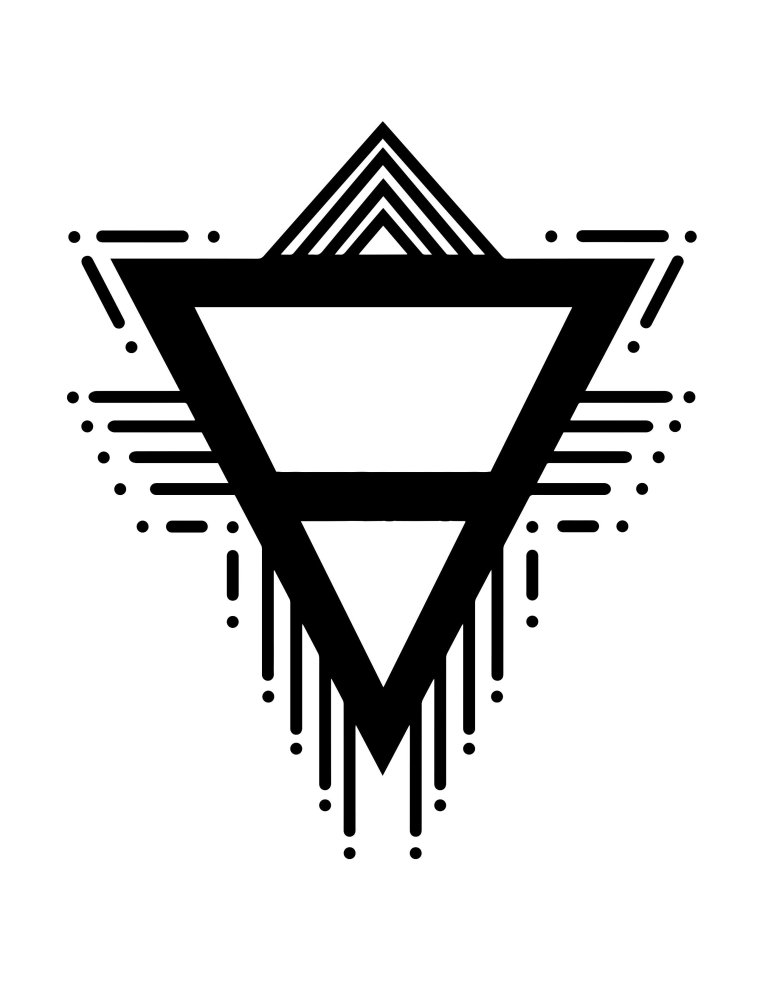 Знак земли треугольник