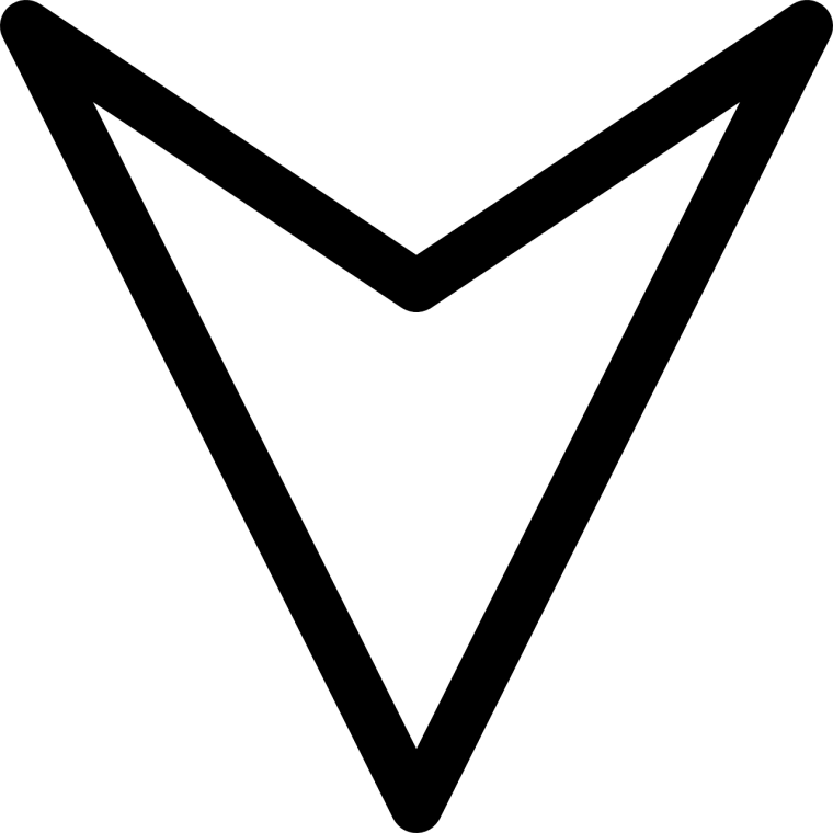Треугольная иконка