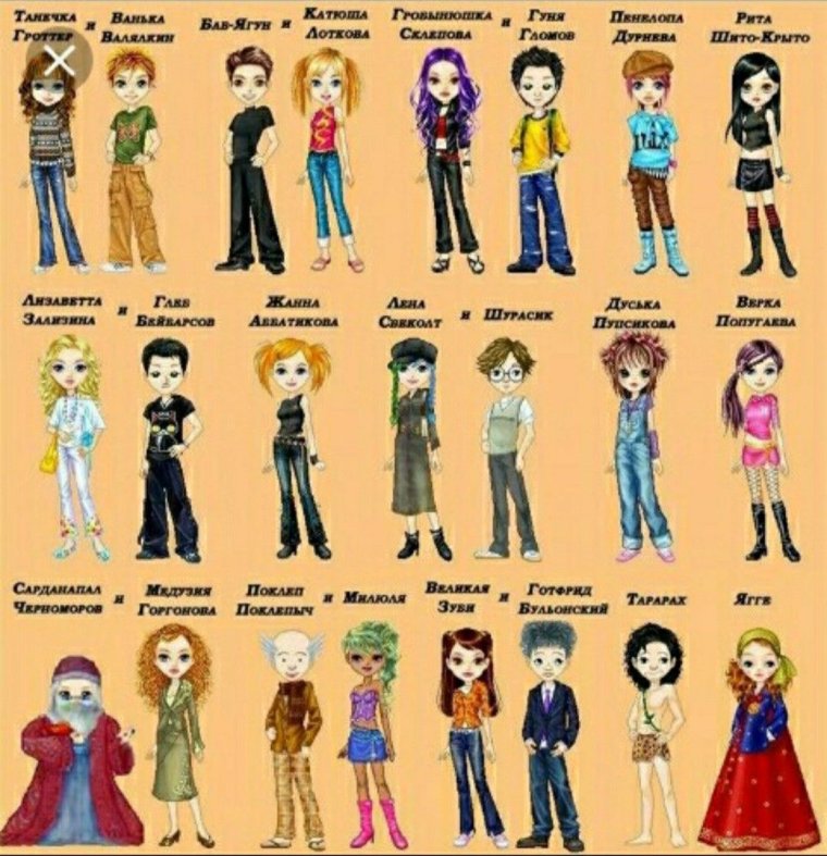 Таня Гроттер баб Ягун