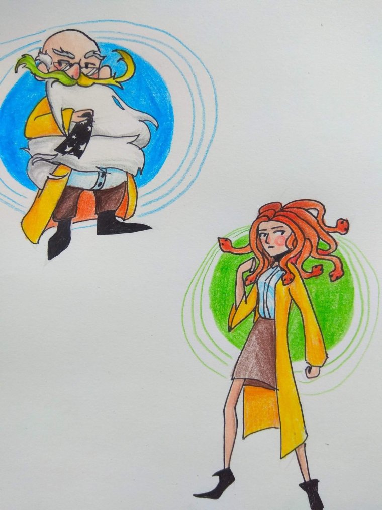 Василиса Огнева и Захарра Драгоций