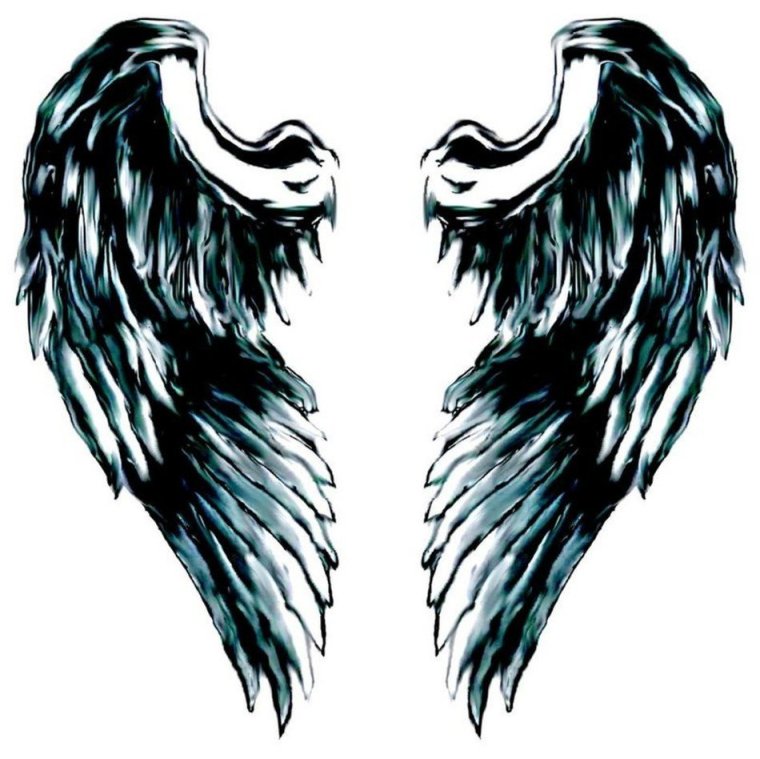 Тату Крылья