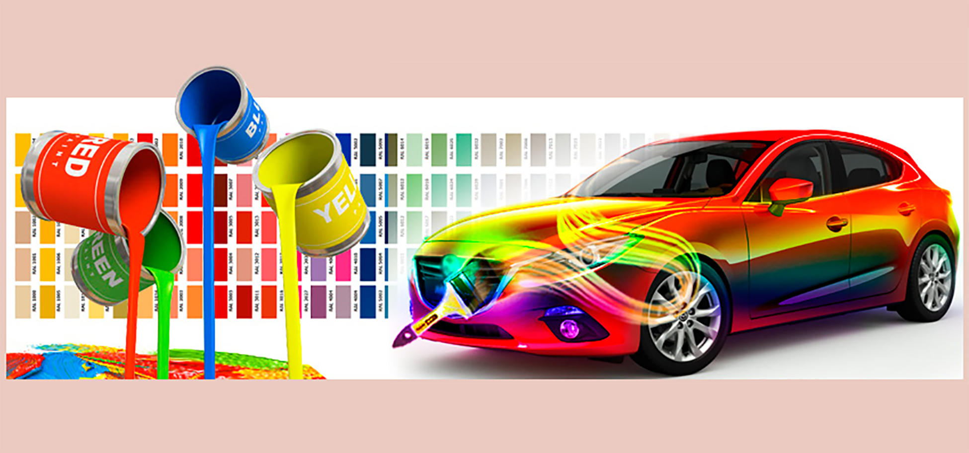 Автоподбор краски для автомобиля